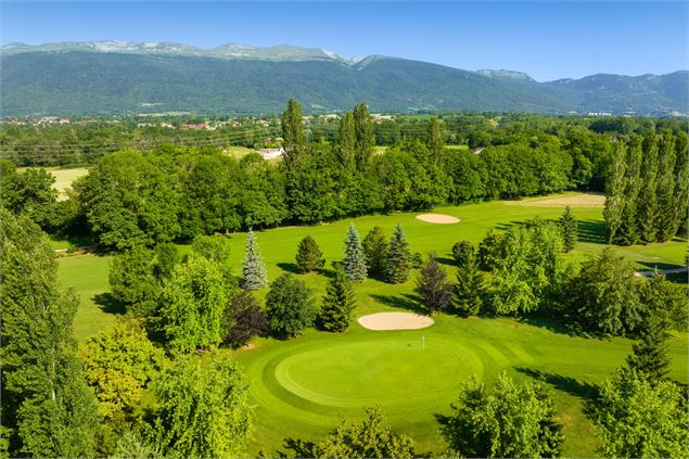 Vue aérienne format panoramique Golf de la Manchette - Golf de la Manchette