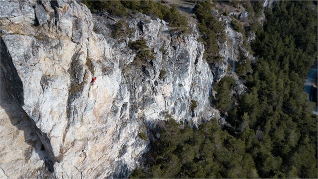 Escalade Aussois - OTHMV/Y.Bellissand