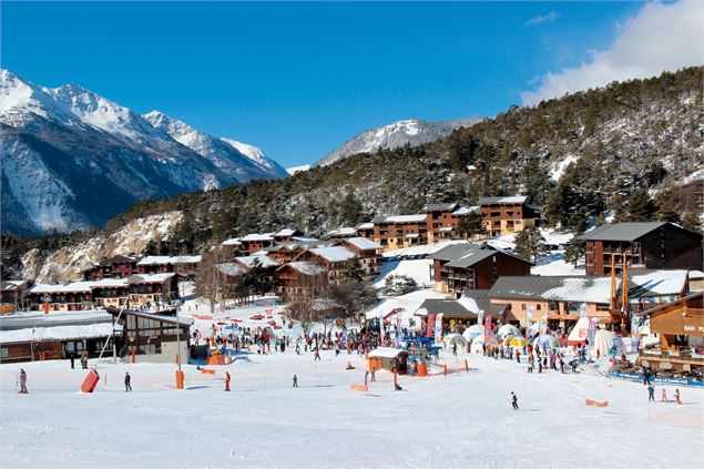 Front de neige de la station de ski de La Norma - La Norma VLP