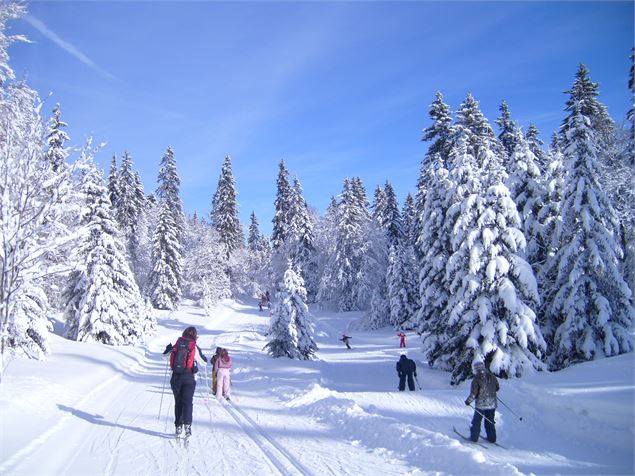 Domaine nordique ski de fond - OT Aillons-Margériaz