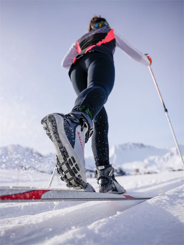 Skieur de fond dans un belle espace - OTGP