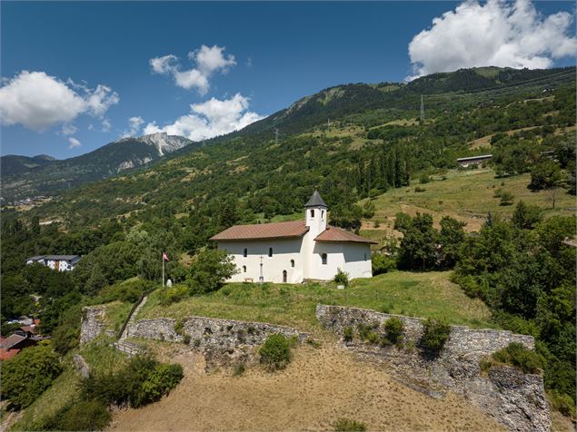 Vue aérienne de l'Espace archéologique Pierre Borrione - Ambroise Abondance