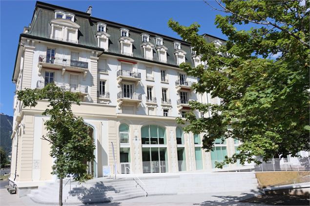 Façade du musée du Mont-Blanc - Cynthia Durand Mairie de Chamonix-Mont-Blanc