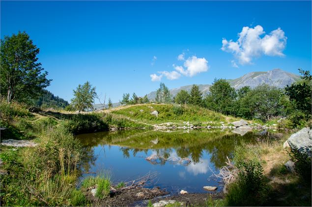 Lac d'armancette les contamines montjoie réserve naturelle des contamines montjoie