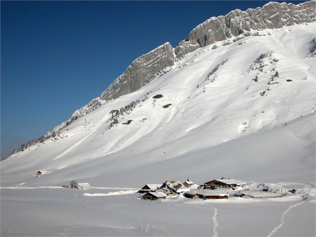 Col des Aravis en Hiver