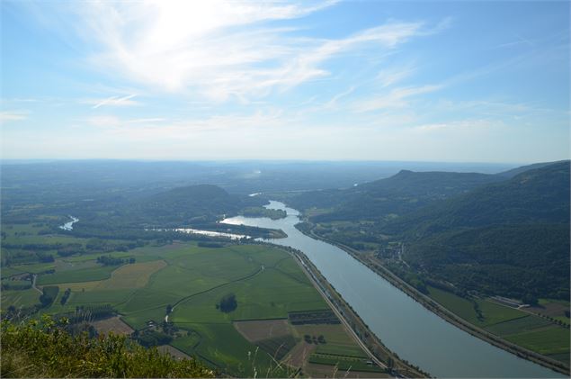 Rhône depuis le Site des Fils_St Maurice de Rotherens _ St Genix les Villages - L. Martin