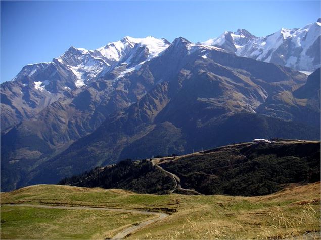 Le col du Joly vue sur le Mont Blanc - 