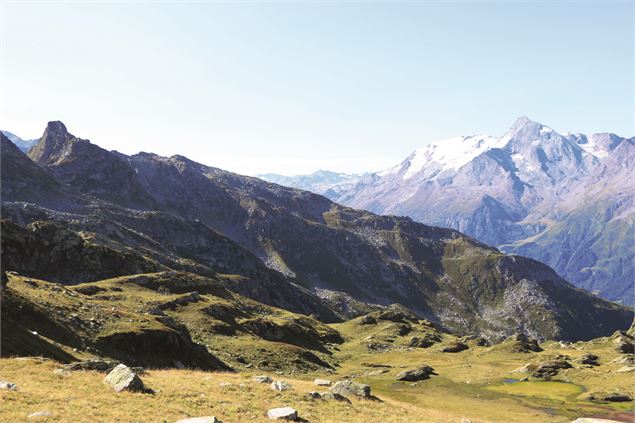 Le Bec rouge vu depuis le lac du retour