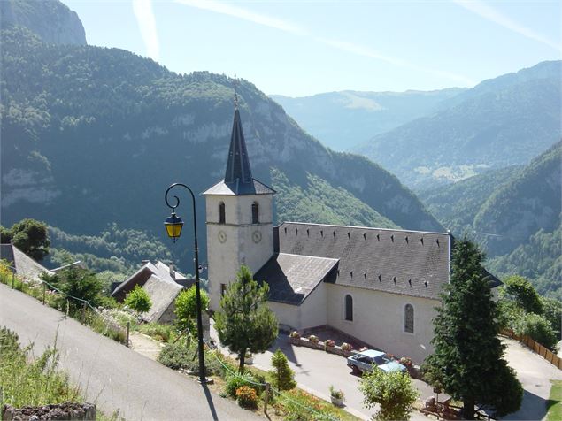 L'église de Corbel - Evelyne Philippe