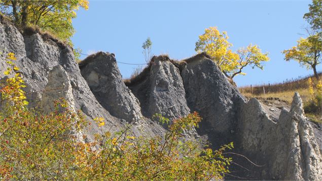 Cheminées de Fées vers le téléski du Crêt de l'âne - OTICoeurdemaurienne
