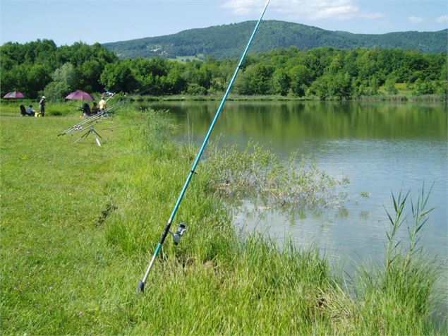 Site de pêche du lac des Alliettes à Songieu - OT Valromey-Retord