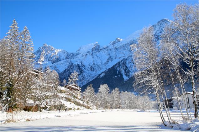 Lac chavant hiver Mt blanc - OTVCMB