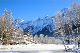 Lac chavant hiver Mt blanc - OTVCMB