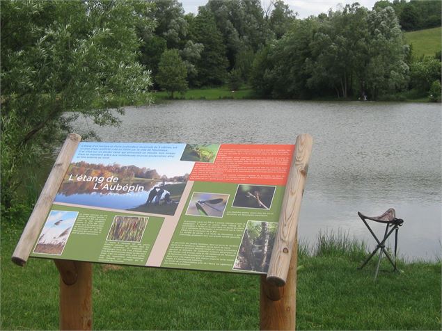 Etang de l'Aubépin et son parcours de santé - Philippe Danné