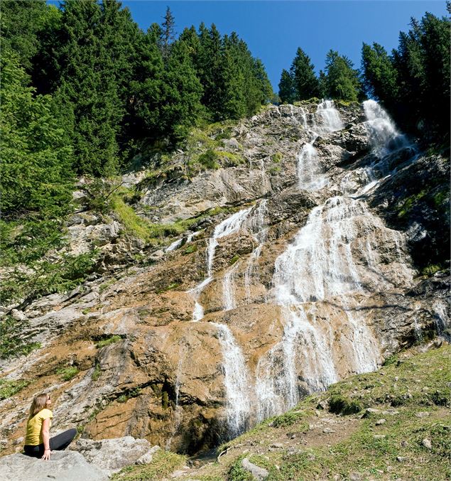 Cascade des Brochaux - Yvan Tisseyre/OT Vallée d'Aulps