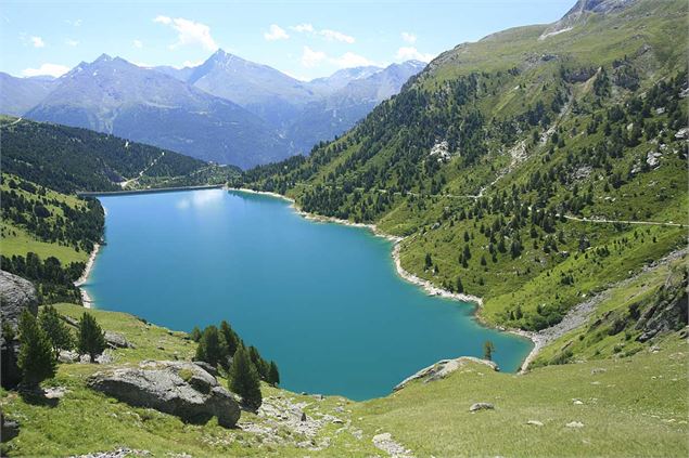 Lac de montagne au-dessus d'Aussois, Plan d'Amont - MO. JL Rigaux - OT AUSSOIS