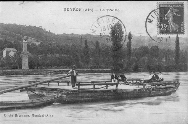 La traille - Carte postale ancienne