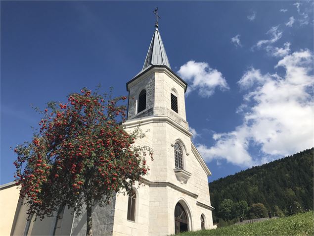 Eglise en automne - Anne legrand