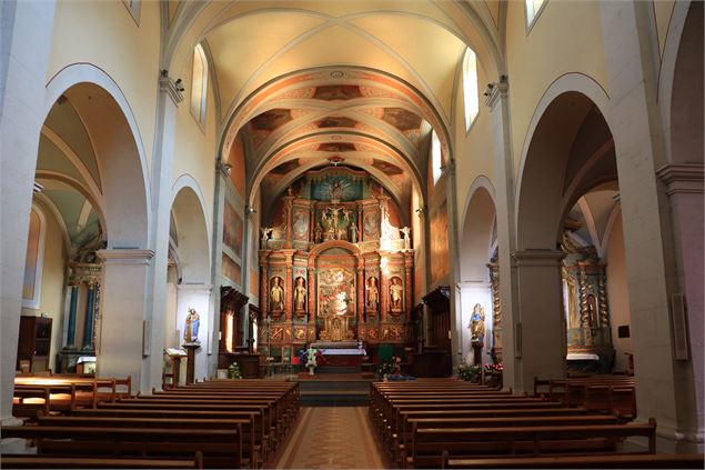 Retable - Eglise Saint-Maurice Thônes - Office de tourisme Thônes