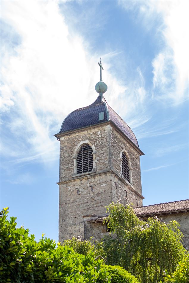 Clocher église Pérouges - Marilou Perino