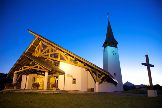 Chapelle Notre Dame de Haute Lumière aux Saisies - P. Somelet