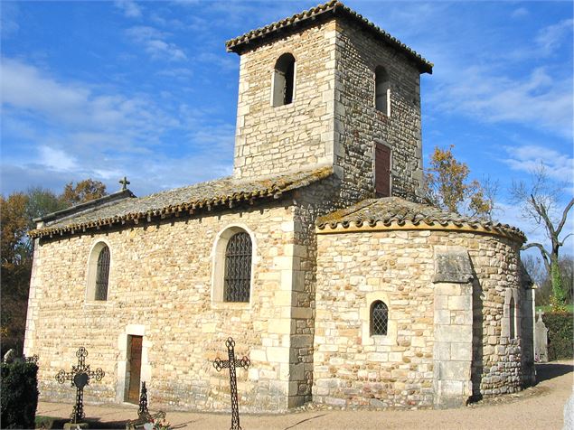 Extérieur de la Chapelle d'Amareins - FRANCHELEINS