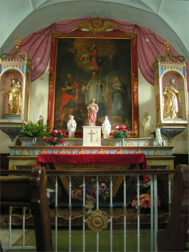 Intérieur Chapelle du Bersend - otab