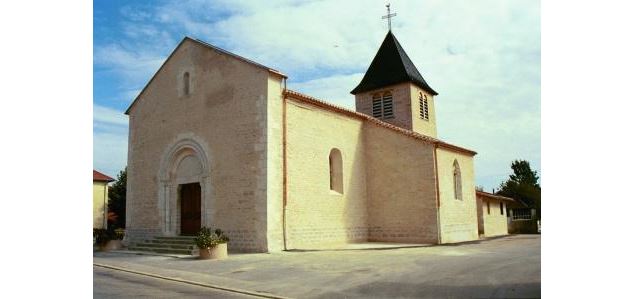 Eglise de St Nizier le Désert - OT centre Dombes Canton de Chalamont
