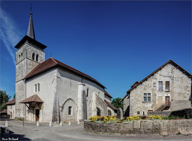 Eglise et ancien prieuré - Henri De Caevel