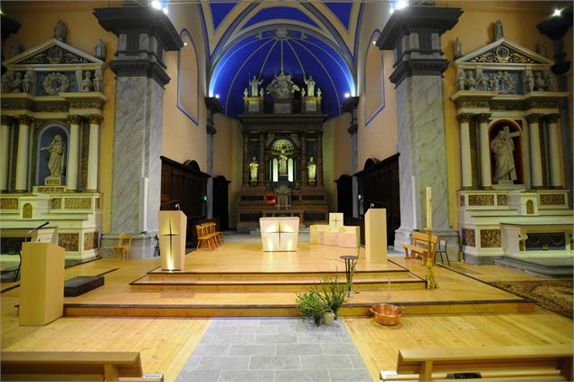 Eglise Sainte Catherine (intérieur) - Faucigny Glières Tourisme