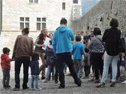 Visite du Château d'Annecy - Cliché Musées d'Annecy