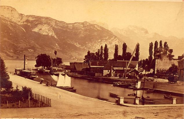 Le port d'Annecy - Musées d'Annecy