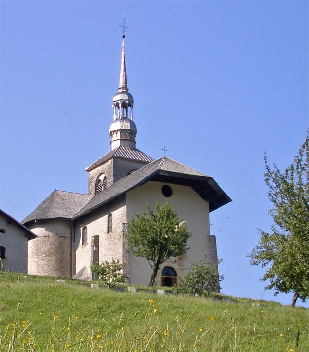 L'église de Saint-Nicolas-la-Chapelle - OTI Val d'Arly