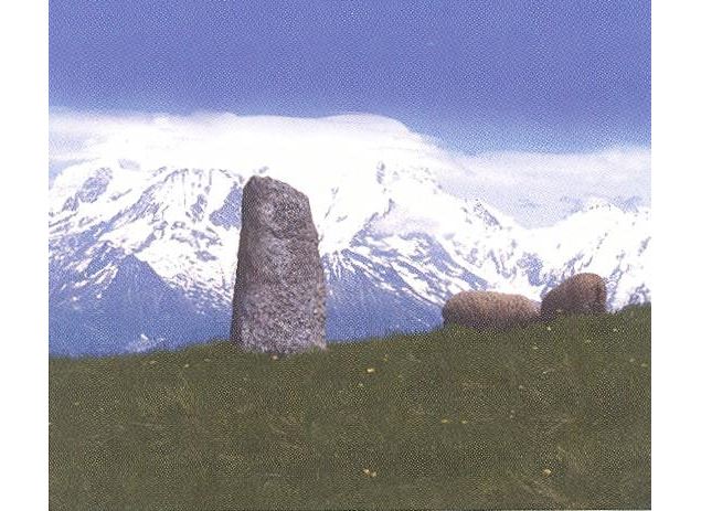 Borne romaine du petit Croisse-Bolet - Association La Giettaz et son Patrimoine