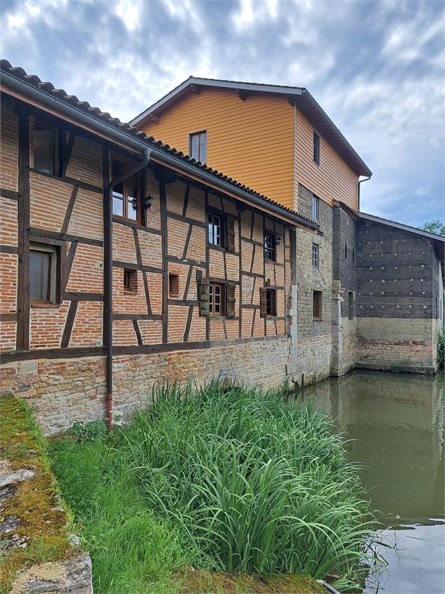 Le Moulin de Bruno et son pont, Sauvegarde et promotion Patrimoniale_Jayat - MP OTBBD