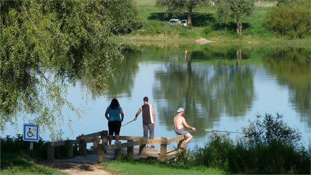 Ponton de pêche - GENOUILLEUX