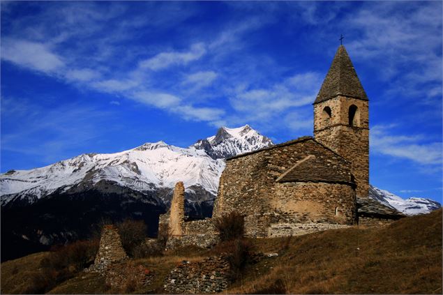 Eglise St Pierre d'Extravache à Val Cenis Bramans - Jean-François Durand