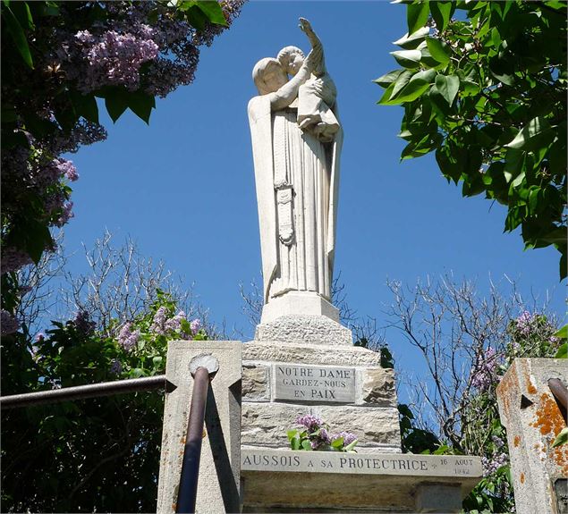 Aussois - Remerciement à la Vierge Marie - MO. OT AUSSOIS