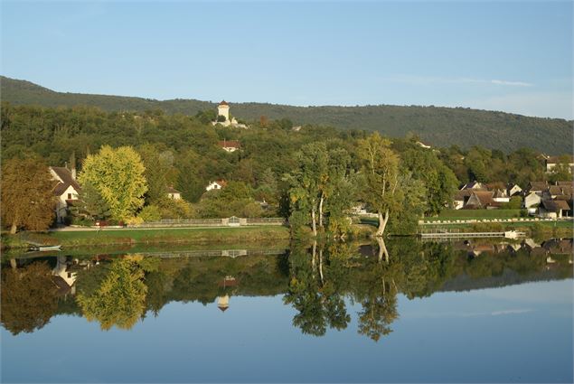 Le Rhône à Groslée - Bernard Vivier