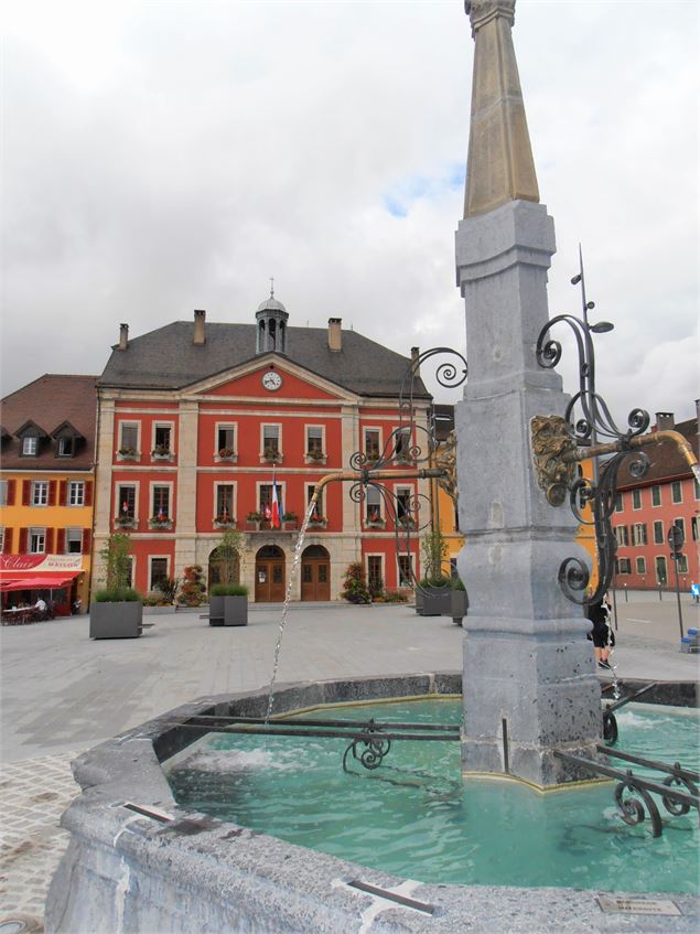 Place de l'Hôtel de Ville - Faucigny Glirèes Tourisme