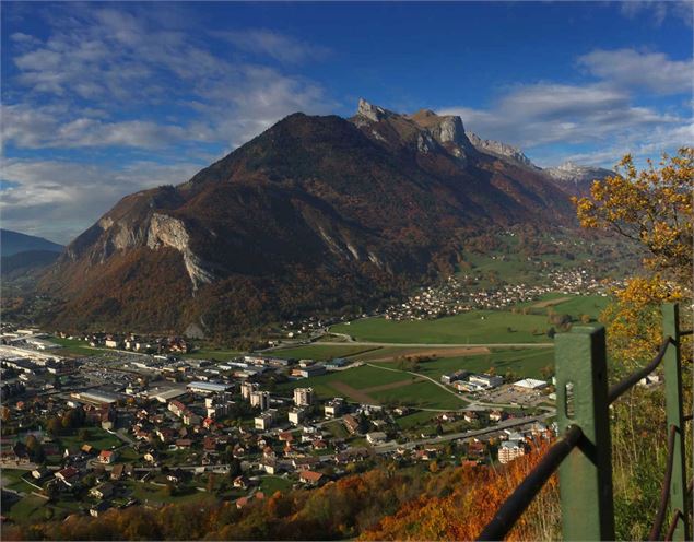 Faverges belvédere Crêt de Chambellon vue - L.Cirillli Ot Sources du lac d'Annecy