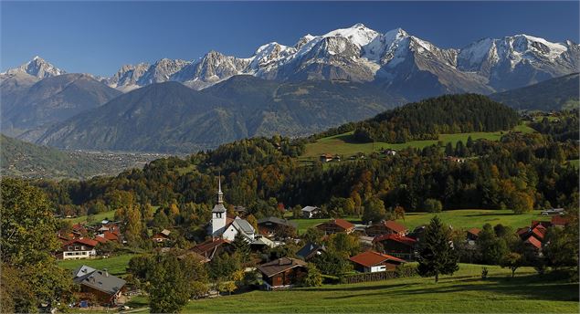 Magnifique vue Mont-Blanc depuis Cordon - Cordon Tourisme