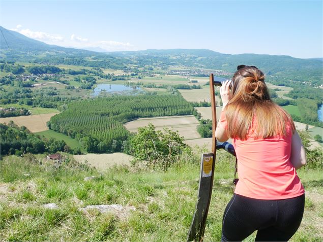 Point d'observation depuis le site de la Chapelle St Romain - Nadine Chevelard