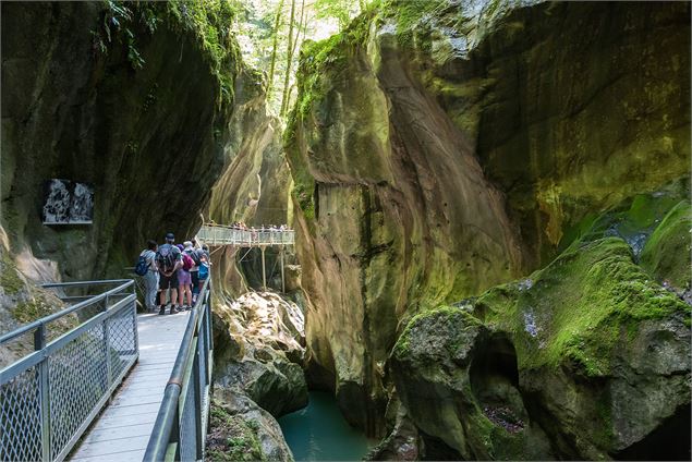 Les Gorges du Pont du Diable - Yvan Tisseyre / OT Vallée d'Aulps