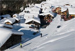 Les Lindarets en hiver - Yvan Tisseyre/OT Vallée d'Aulps