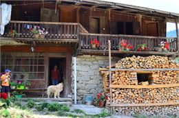 Devanture de la Ferme de l'Abérieux - © Inconnu
