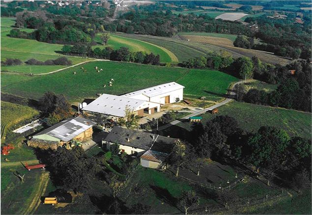 Vue générale de la ferme 