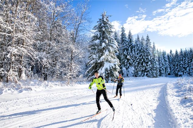 Ski nordique La Praille Hauteville - HautBugeyAgglomération-DanielGillet