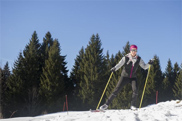 Ski de fond à Apremont - TourismeHautBugey©2014_MarcChatelain