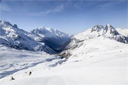 Domaine Skiable Balme, vue panoramique - Office de Tourisme Vallée de Chamonix Mont-Blanc - Salomé A